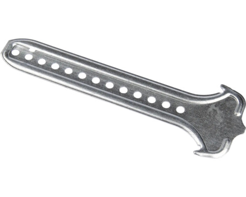 Piesă de suspendare KNAUF CD 60 cu ancoră pentru lemn 17 cm Bandă metalică cu găuri