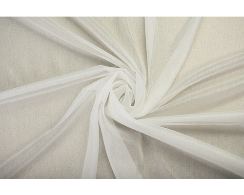 Material cortină alb, ușor transparent