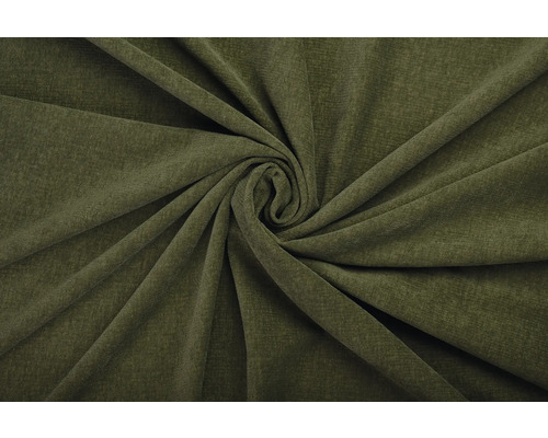 Material textil verde texturat pentru mobilă, înfășurat