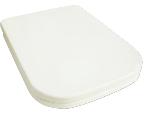 Capac WC cu închidere lentă Jungborn duroplast alb, potrivit pentru Emilia 43,5-44x34 cm