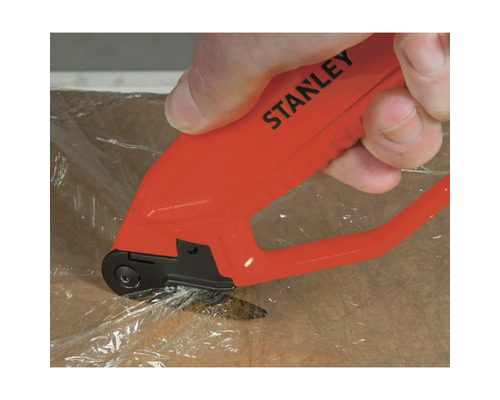 Cuțit pentru folie Stanley care taie folie