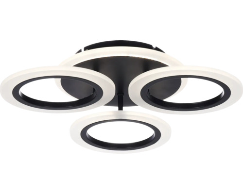 Plafonieră cu LED integrat Primus 37W 3200 lumeni 3000-6500K, cu telecomandă Plafonieră LED cu trei inele