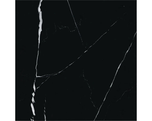 Gresie exterior / interior porțelanată glazurată Flash negru 60x60 cm