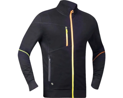 Jachetă cu fermoar integral și buzunare