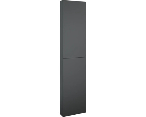 Dulap baie înalt suspendat 40x180x12,6 cm PAL antracit mat Jungborn Dulap înalt cu două uși