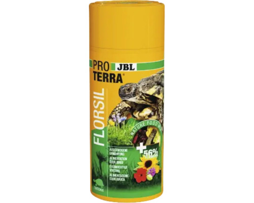 Hrană pentru țestoase JBL PROTERRA FLORSIL 250ml Cutie cu hrană JBL ProTerra Florsil pentru țestoase terestre