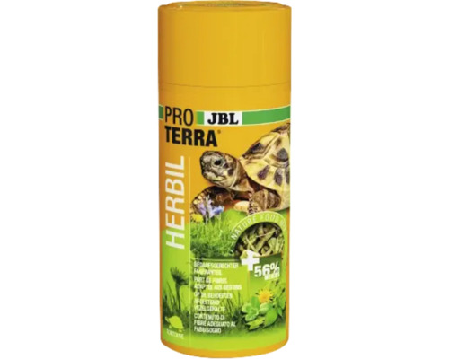Hrană pentru țestoase JBL PROTERRA HERBIL 250ml + Conservă hrană pentru țestoase JBL ProTerra Herbil
