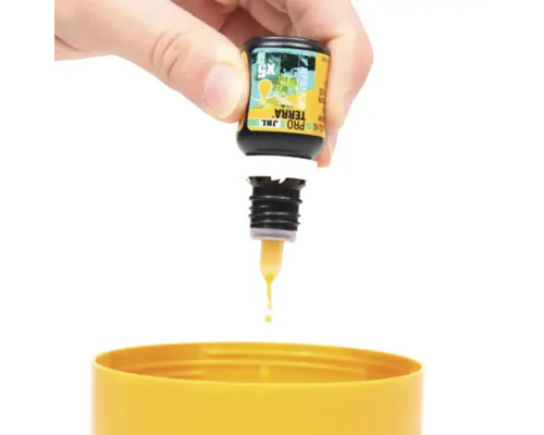Dozarea picăturilor de elixir JBL Pro Terra