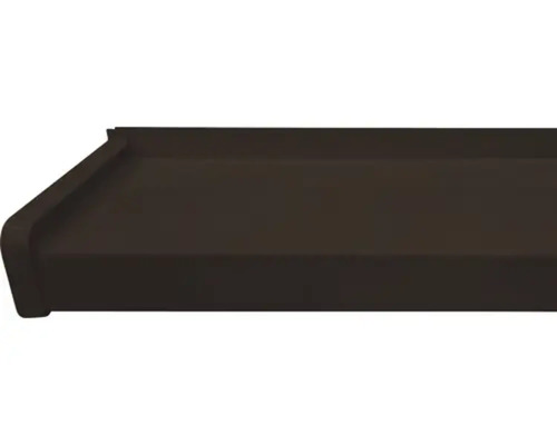 Glaf Bravo aluminiu exterior maro 22,5 cm (lungime configurabilă)
