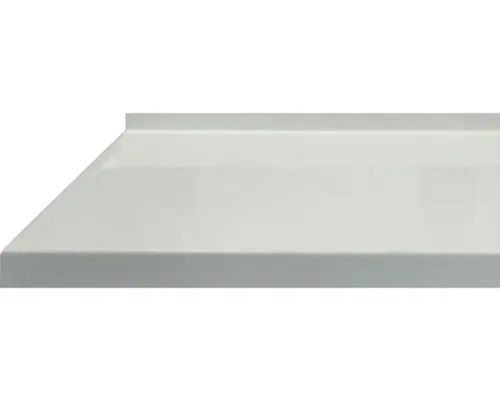 Glaf Bravo metalic exterior alb 17,5 cm (lungime configurabilă)
