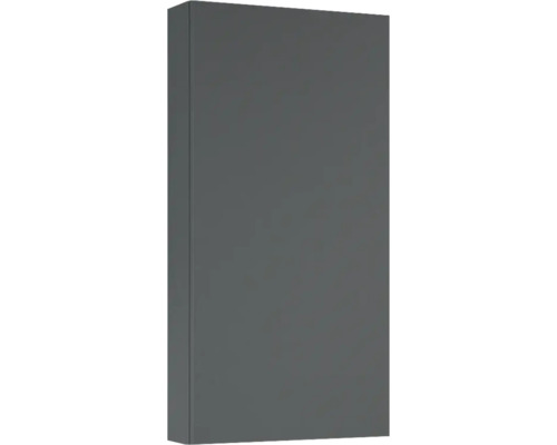 Dulap baie suspendat 40x80 cm PAL antracit mat Jungborn 2 polițe de sticlă Dulap de bucătărie suspendat gri