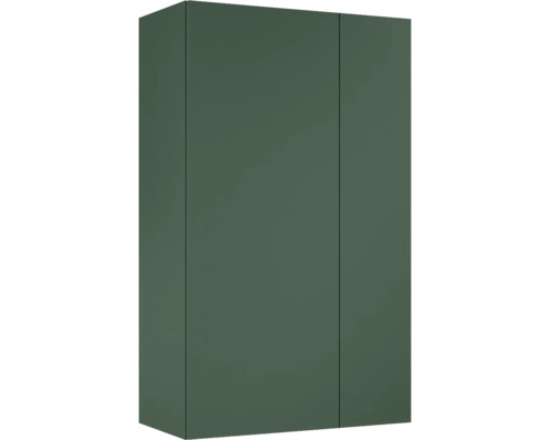 Dulap baie suspendat Jungborn, 3 polițe, PAL, 59,6x100 cm, verde mat