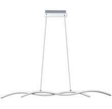 Lumină suspendată cu LED modernă, cu design curbat, pentru interior