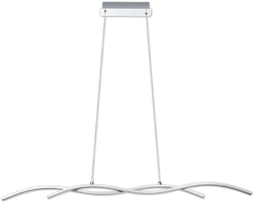Lumină suspendată cu LED modernă, cu design curbat, pentru interior