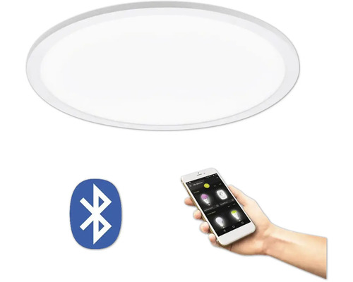Lumină de tavan cu conexiune Bluetooth și control prin smartphone