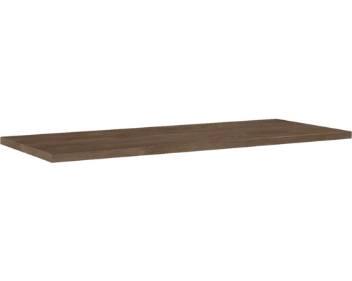 Blat pentru lavoar baie MDF Jungborn 121x46 cm nuc periat