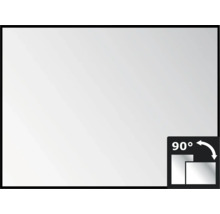 Oglindă dreptunghiulară cu funcție de rotire la 90 de grade