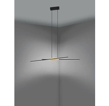 Corp de iluminat suspendat modern cu design liniar și iluminare LED