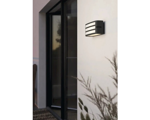 Lumină de perete pentru exterior cu trei fante de lumină
