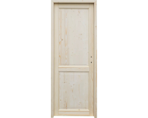 Ușă de interior Aris brad natur lemn masiv 205x68 cm dreapta