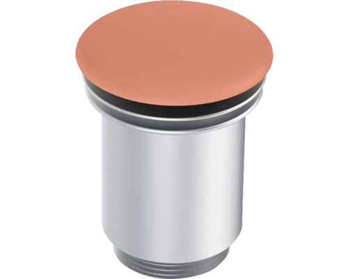 Ventil scurgere Jungborn 1 1/4" pentru lavoar fără preaplin Terra Pink mat Sifon chiuvetă cu dop