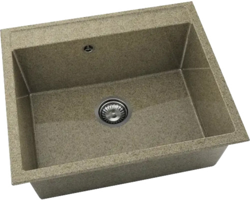 Chiuvetă bucătărie granixit cu o cuvă FAT Avangard 226 56x51 cm, fără picurător, Calahari Chiuvetă bucătărie granixit cu o cuvă FAT Avangard 226 56x51 cm, fără picurător, Calahari