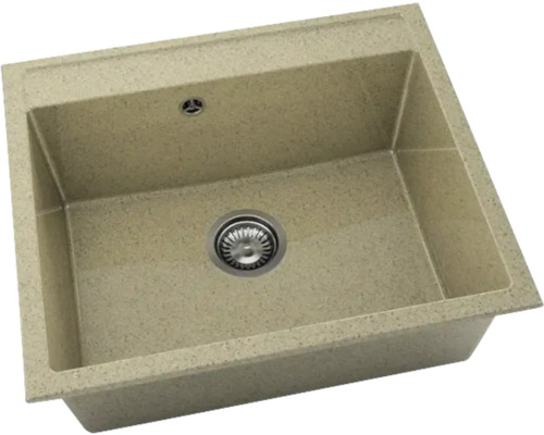 Chiuvetă bucătărie granixit cu o cuvă FAT Avangard 226 56x51 cm, fără picurător, Sandy Beach Chiuvetă bucătărie granixit cu o cuvă FAT Avangard 226 56x51 cm, fără picurător, Sandy Beach
