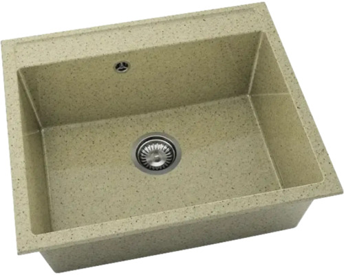 Chiuvetă bucătărie granixit cu o cuvă FAT Avangard 226 56x51 cm, fără picurător, Coastline Chiuvetă bucătărie granixit cu o cuvă FAT Avangard 226 56x51 cm, fără picurător, Coastline