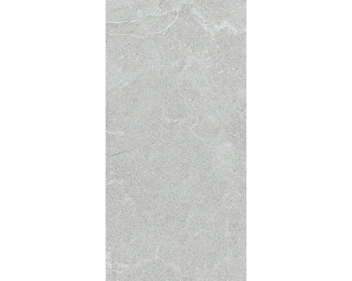 Gresie de podea gri cu aspect de piatră