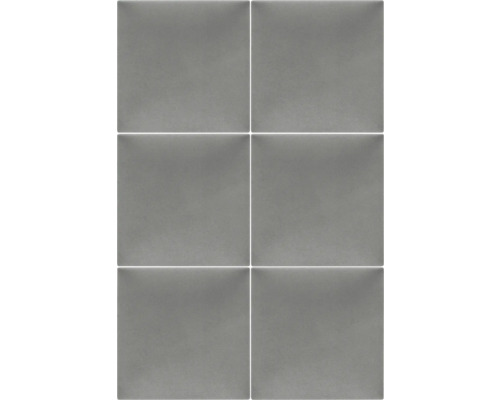 Șase plăci de perete gri