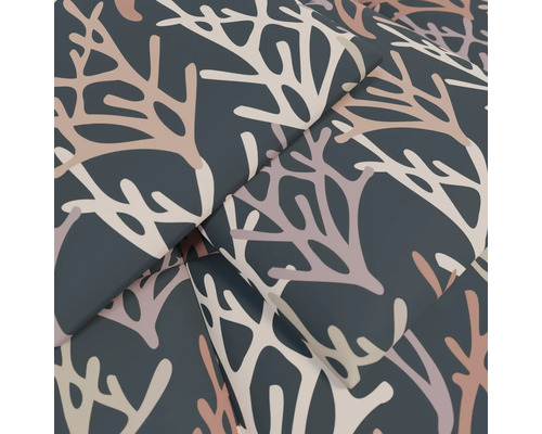 Material decorativ cu model abstract de corali.