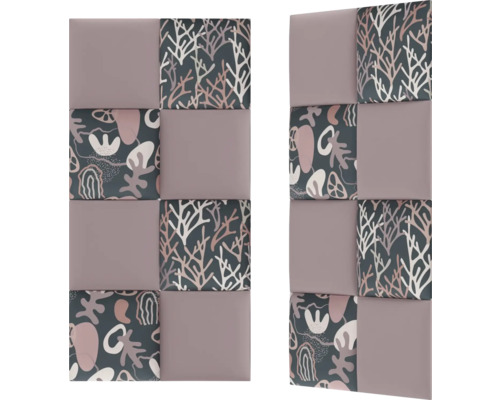Panouri de perete tapițate cu diverse modele pentru decorarea pereților