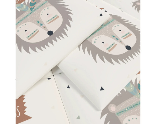 Tapetă pentru camera copiilor cu motiv arici