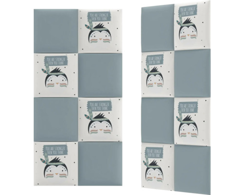 Panouri de perete cu motiv animal și mesaj motivațional