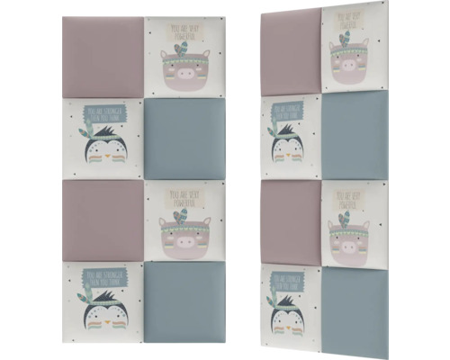 Panouri de perete cu ilustrații cu animale pentru camera copiilor