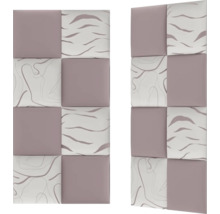 Panou decorativ tapițat Freja 30x30 cm