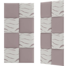 Panou decorativ tapițat Freja 30x30 cm