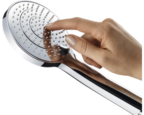 Duș de mână cu operare cu degetul