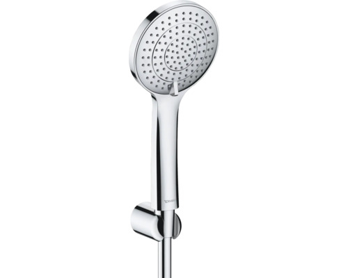 Duș de mână metalic cu suport pentru duș