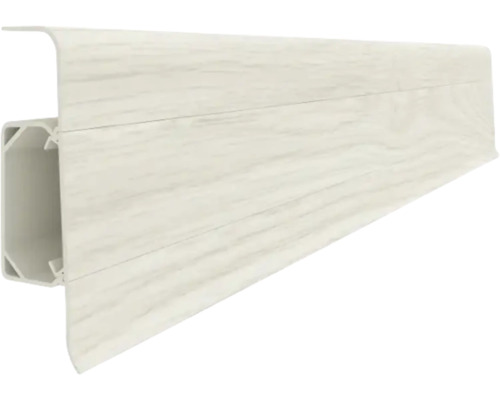 Plintă Vilo Esquero 602 PVC 2500x66,6x22 mm lemn Plintă cu canal de cablu