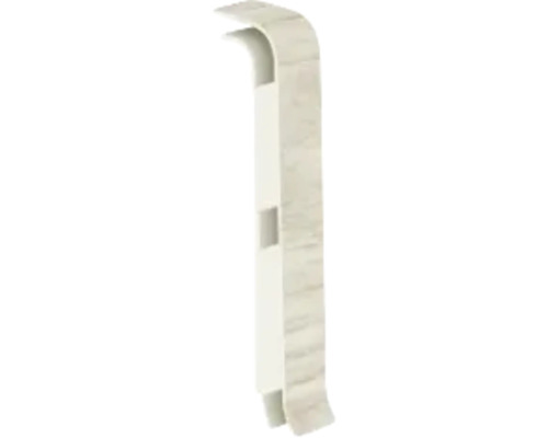Capăt pentru plintă parchet Vilo 603 2 bucăți Profil de protecție a marginilor din plastic