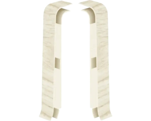 Două profile decorative în formă de U pentru montare pe perete