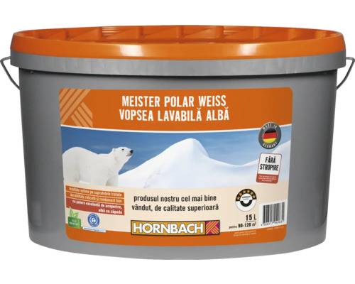 Găleată cu vopsea Meister Polar Weiss