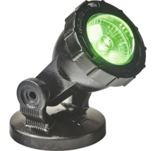 Spot negru pentru iaz cu iluminare verde