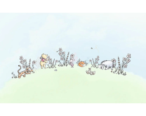 Fototapet vlies IADX8-115 Into Wonderland Winnie Pooh Curious 400x250 cm