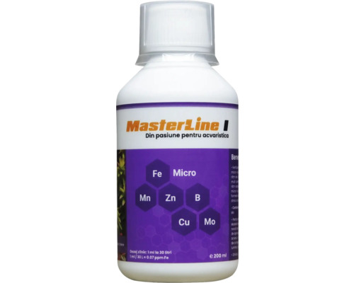 Fertilizant pentru plante acvatice MasterLine I Micro 200 ml