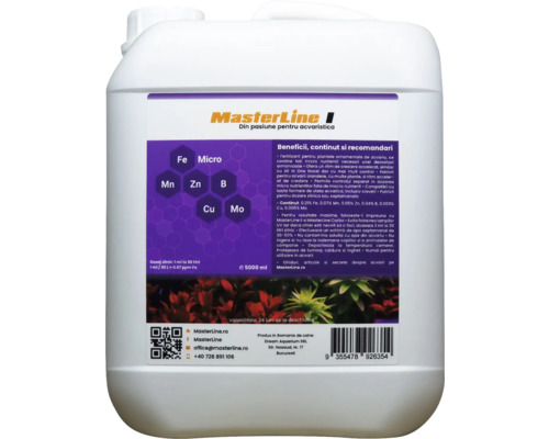 Fertilizant pentru plante acvatice MasterLine I Micro 5 l