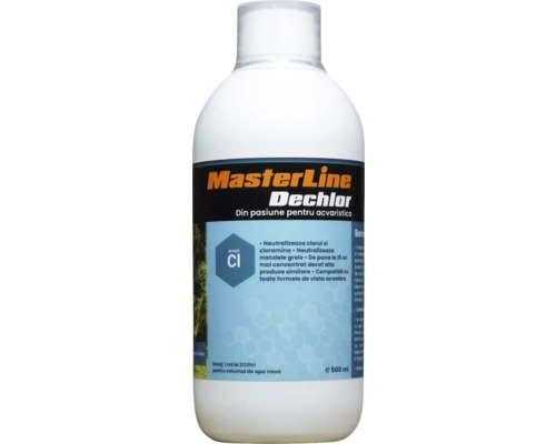 Conditioner apă MasterLine Dechlor 500 ml