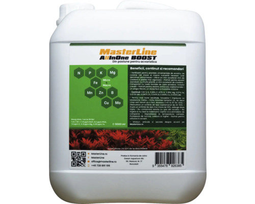 Fertilizant pentru plante acvatice MasterLine All In One Boost 5 l