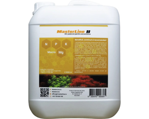 Fertilizant pentru plante acvatice MasterLine II Macro 5 l